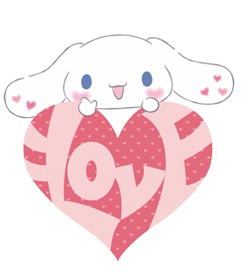 =LOVE シナモロール 生写真 LOVE シナモロール 生写真